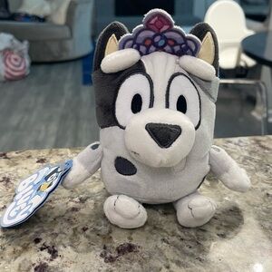 Bluey and Friends Princess Muffin Plush Rare HTF